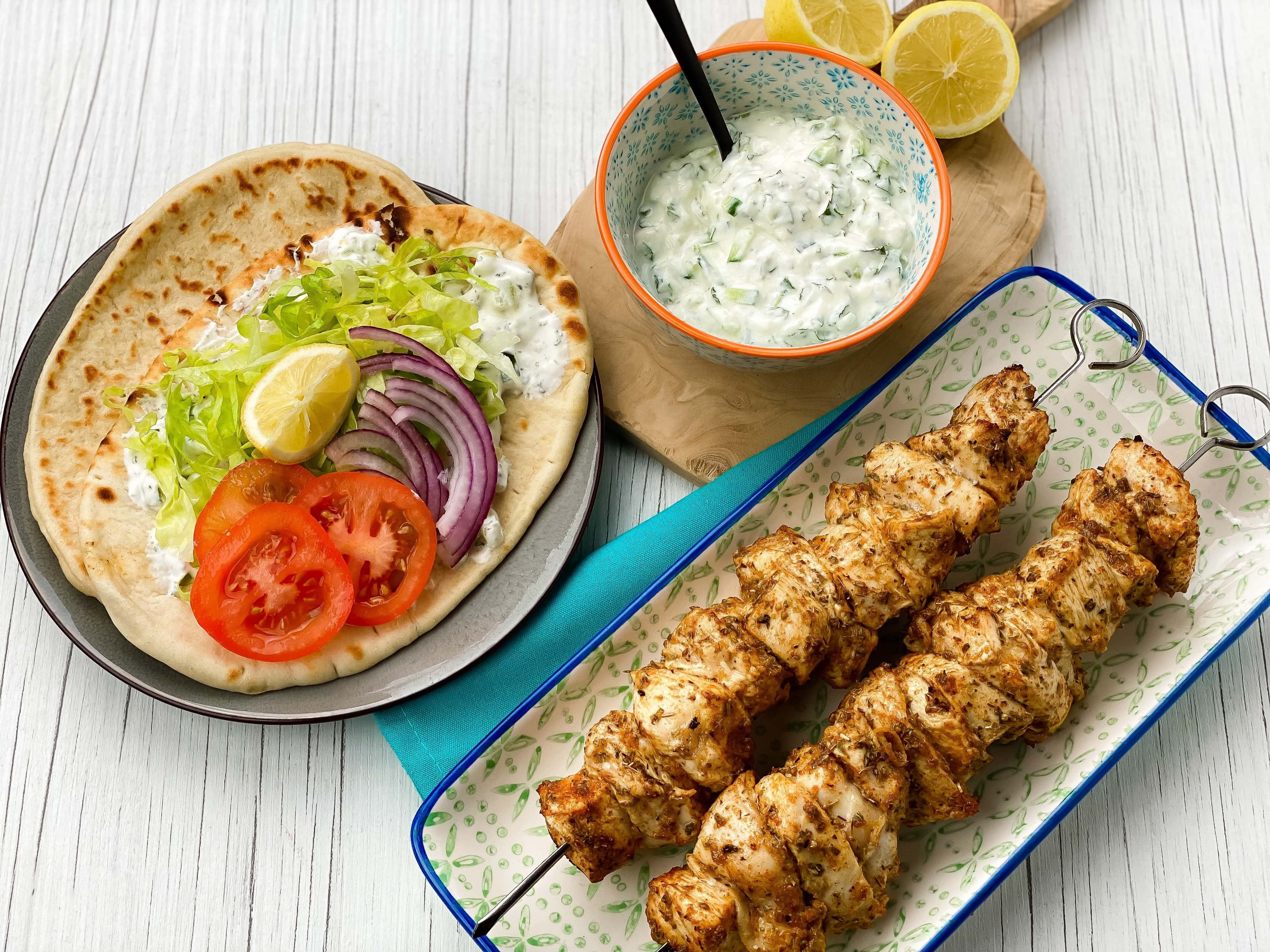 Greek Chicken Souvlaki Recipe | PureGym