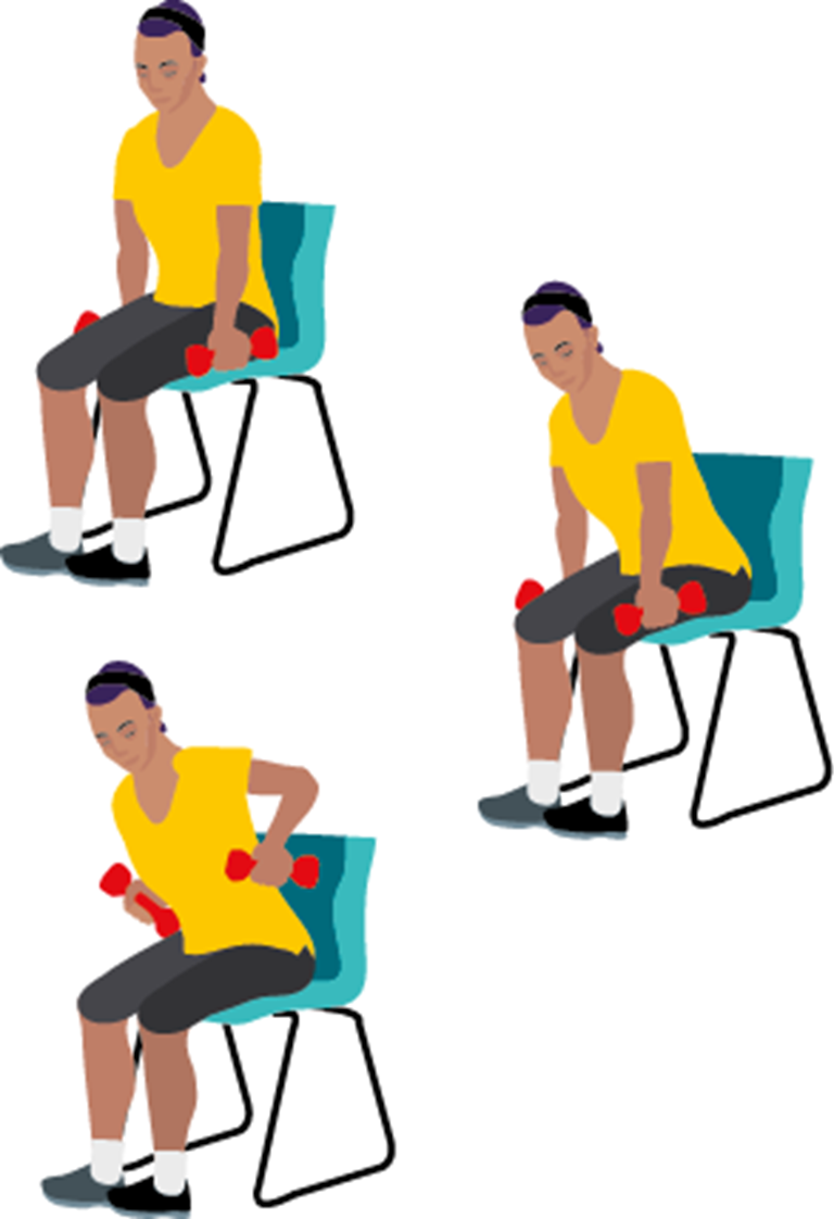 Full Chair Workout - No Equipment, Seated