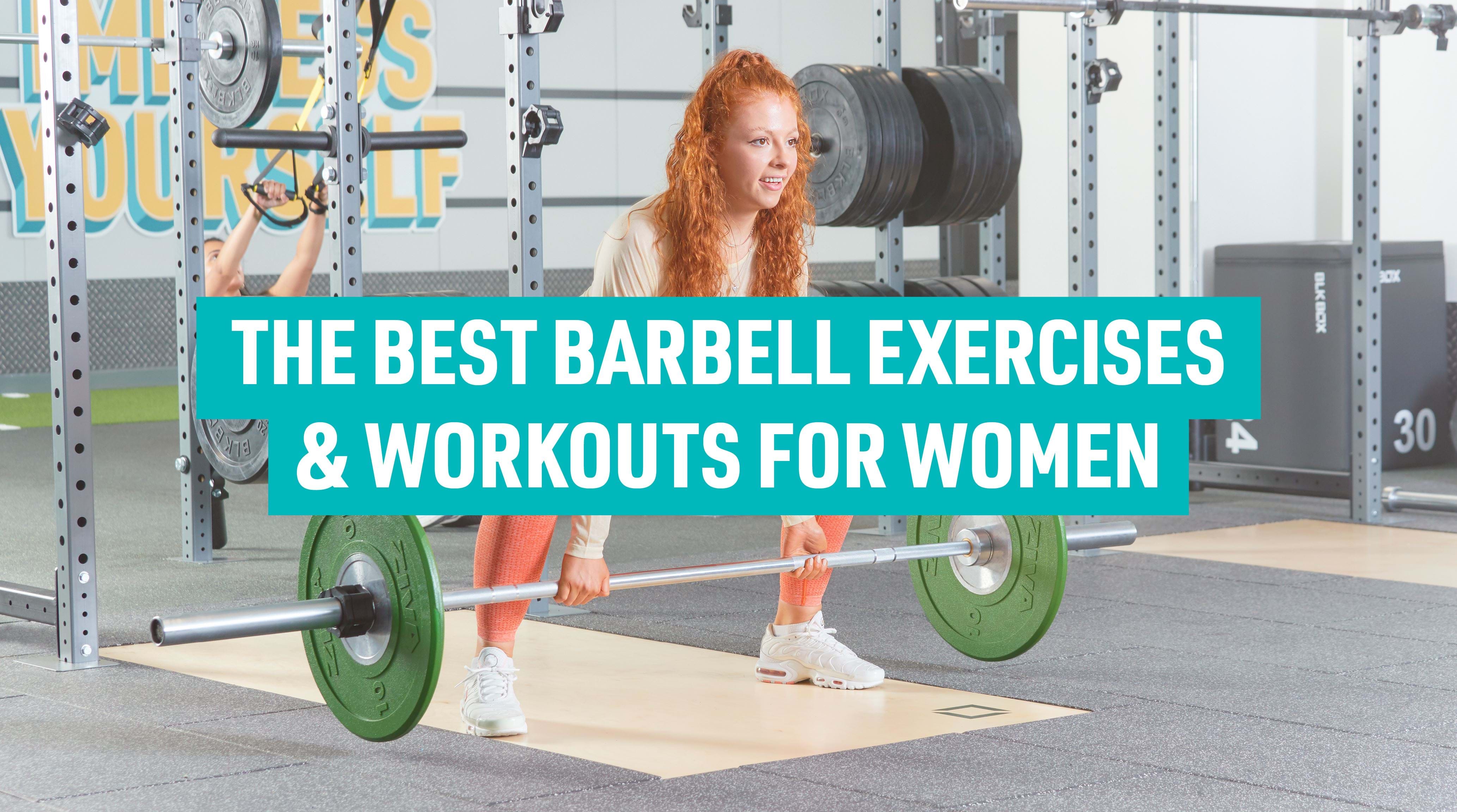 4 empty barbell exercises for building strength and stability