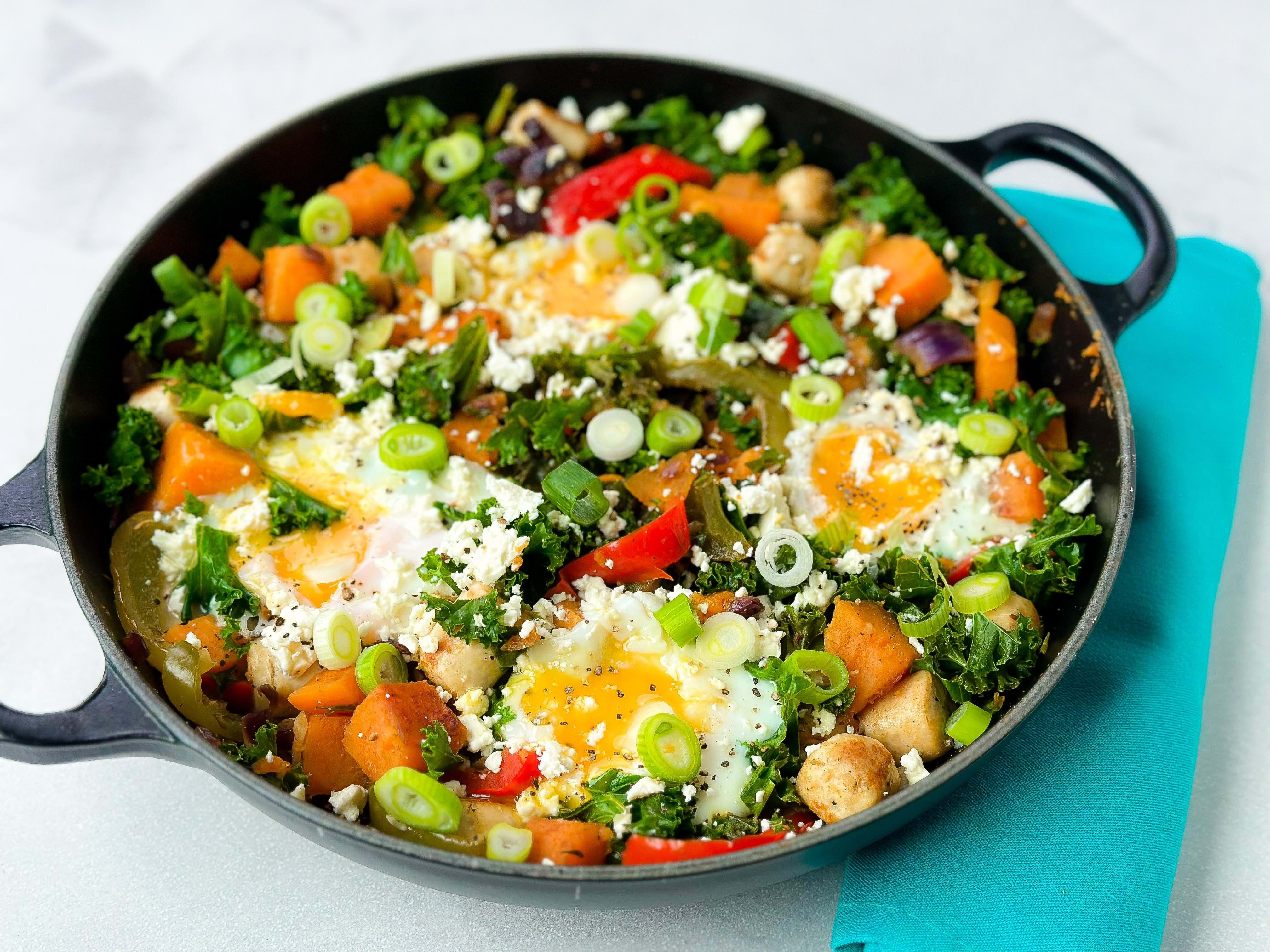 Sweet Potato Breakfast Hash Recipe | PureGym