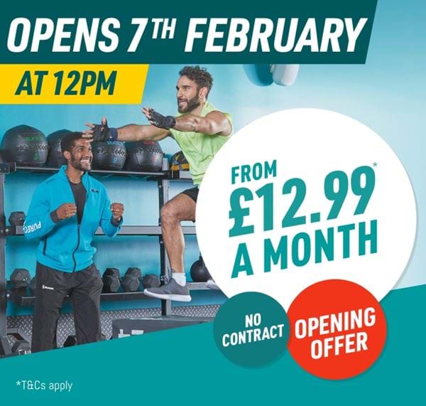 Opens 7th February at 12pm, £12.99 a month Opening Offer