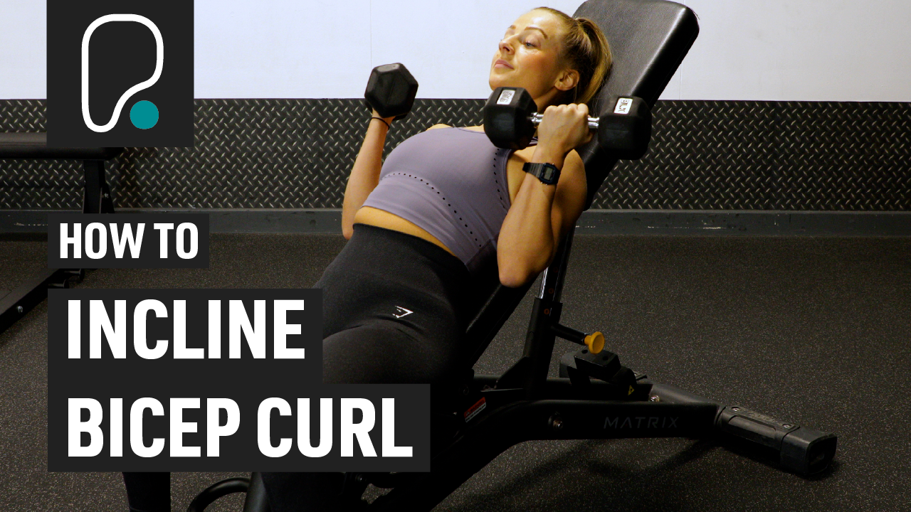 dumbbell incline curls