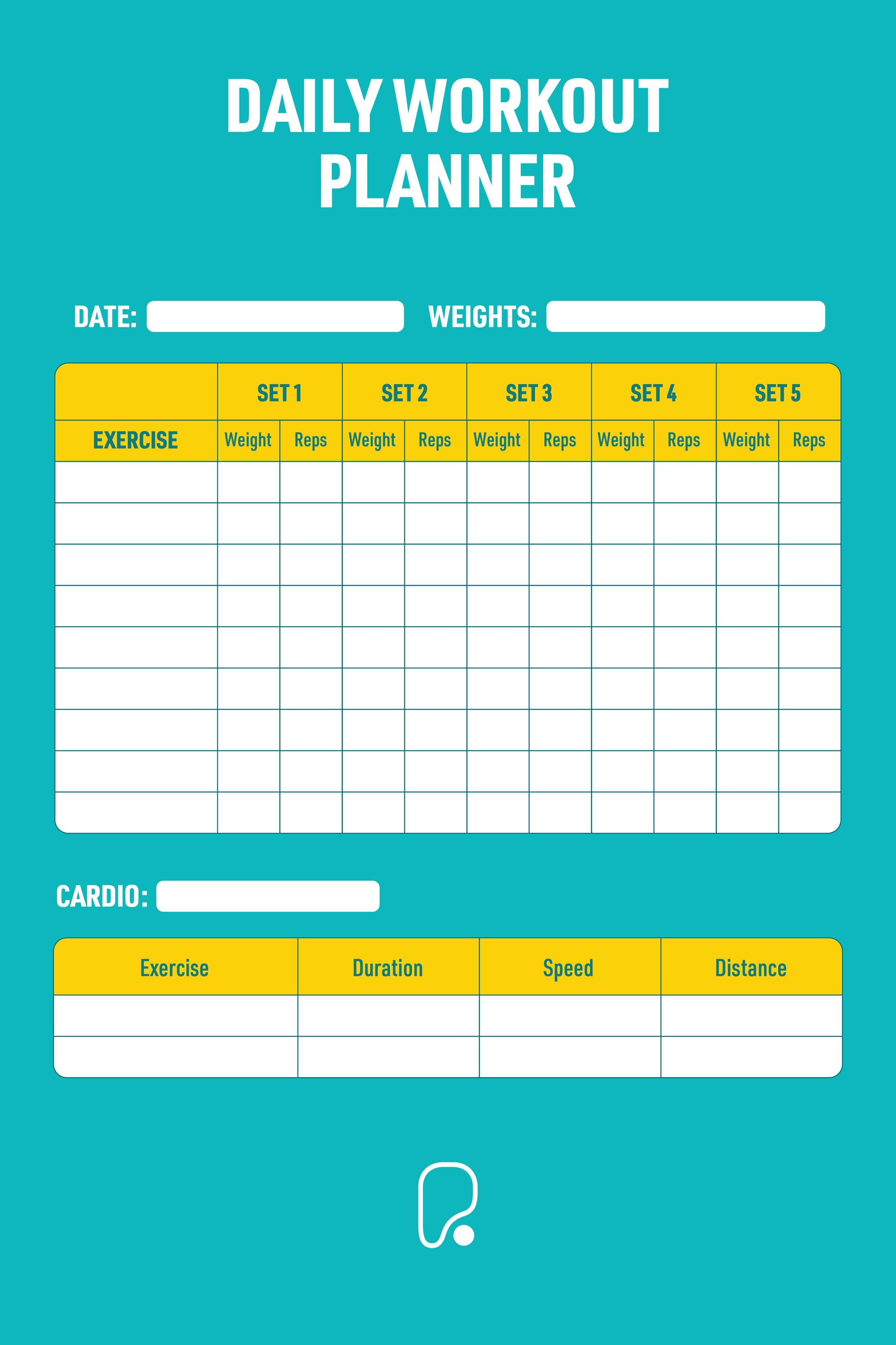 Exercise Training Plan Template Free EOUA Blog