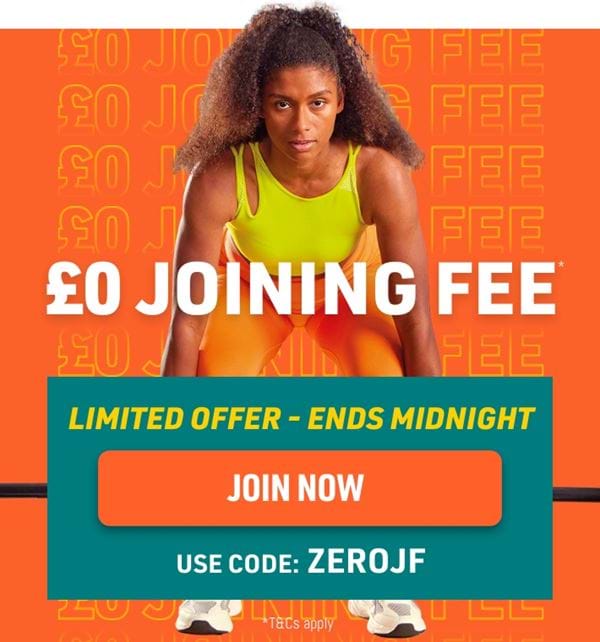 £0 joining fee. Ends soon. T&Cs apply. Join now